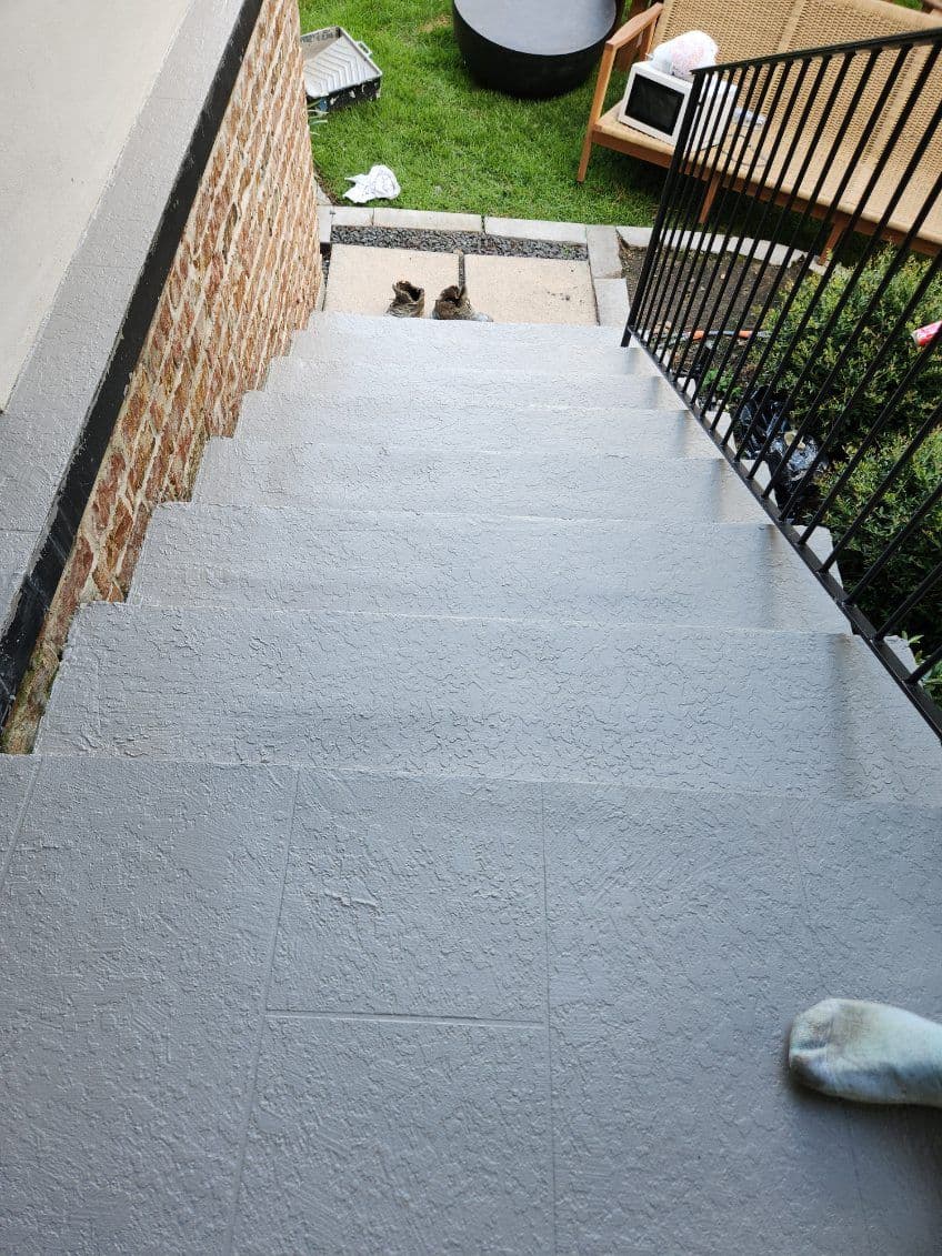 Transform Your Terrace with Stylish Gray Stains image