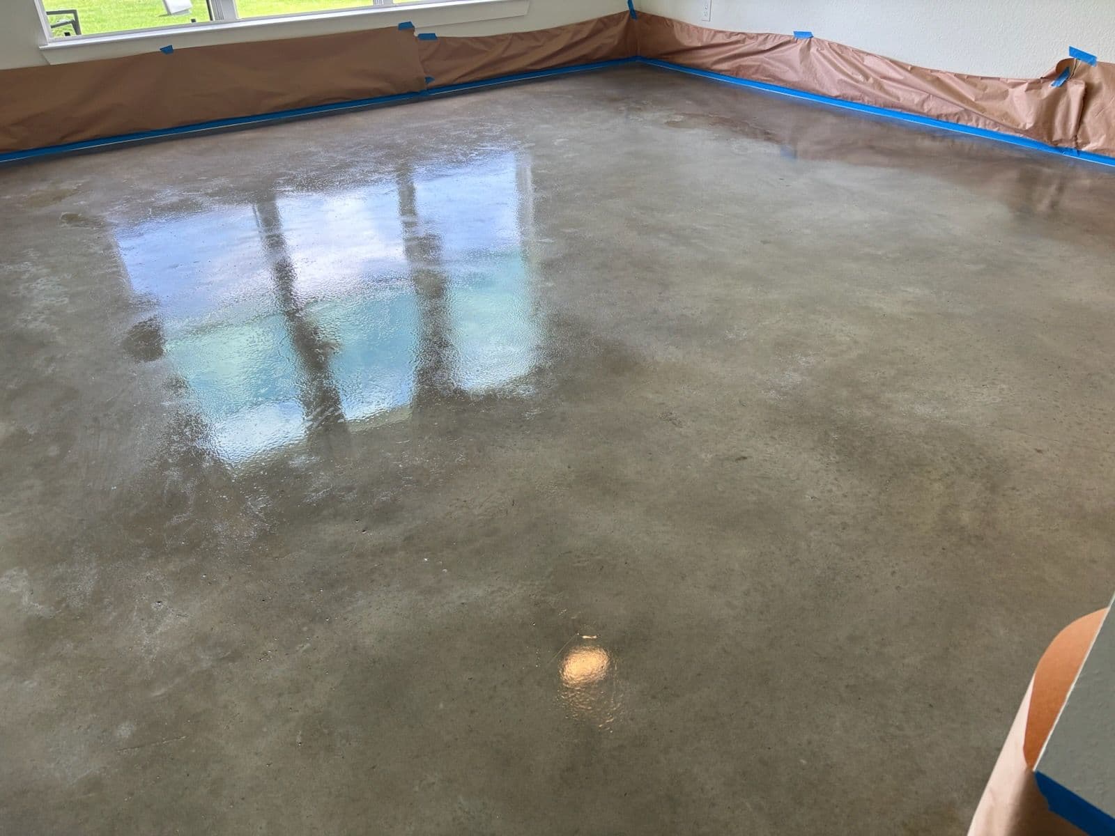 Beautiful Concrete Flooring Transformation in East Bernard image