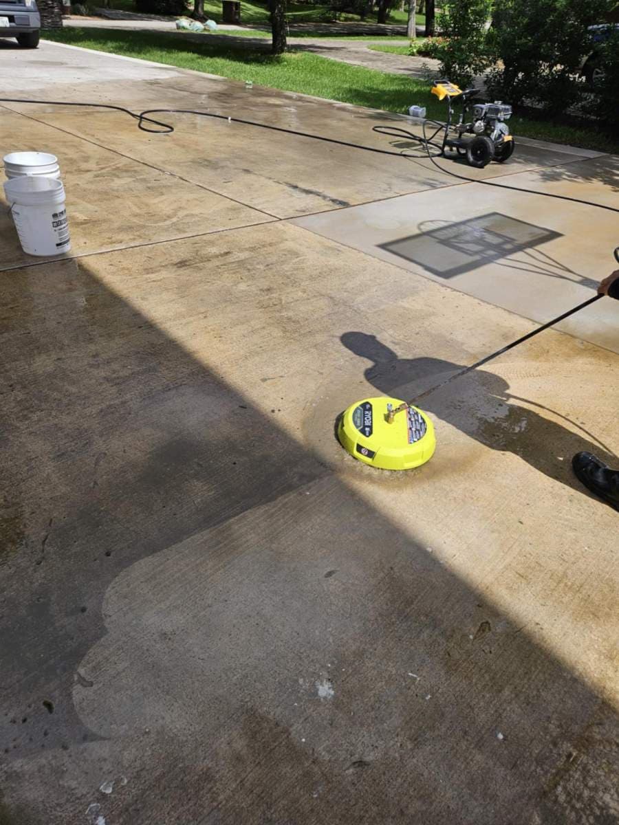 Stunning Concrete Overlay in Bunker Hill Village image