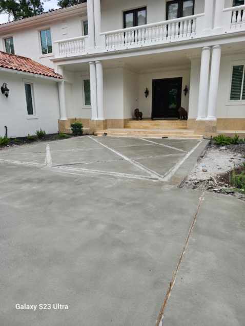 Gallery photos for Stunning Concrete Overlay in Bunker Hill Village: Image #1