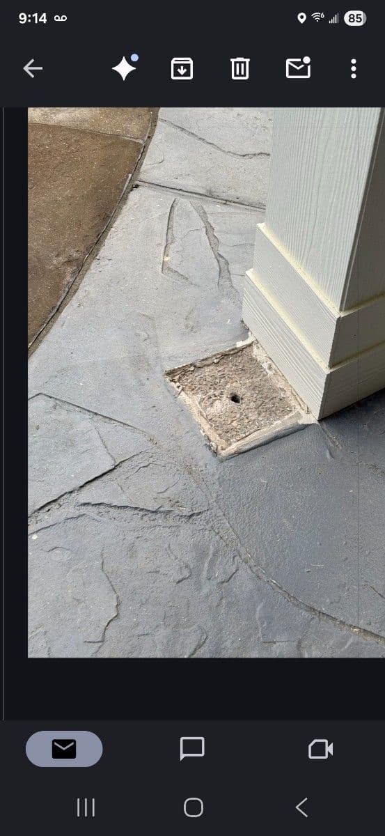 Stunning Concrete Patio Restoration in Porter TX image