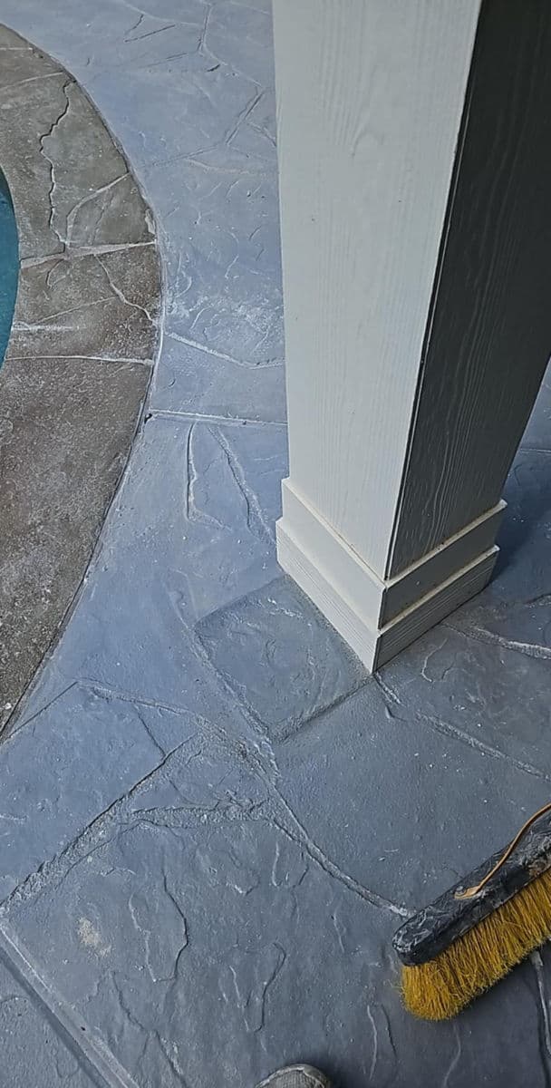 Gallery photos for Stunning Concrete Patio Restoration in Porter TX: Image #1