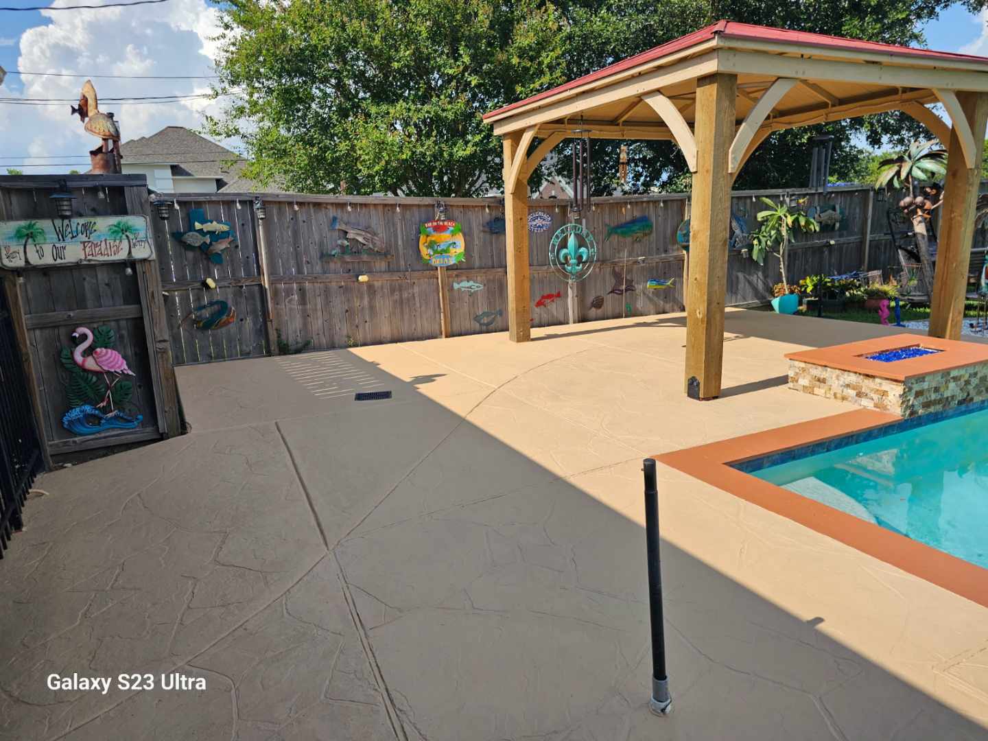 Stunning Pool Deck Makeover in Houston TX image