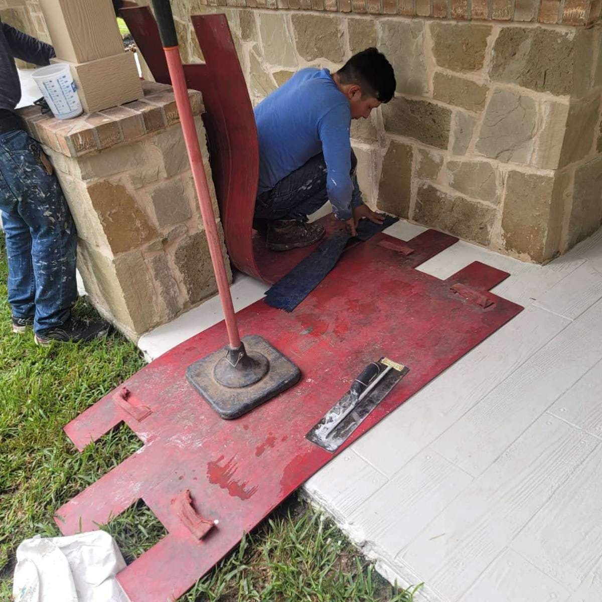 Transforming Patios with Unique Stamped Concrete image