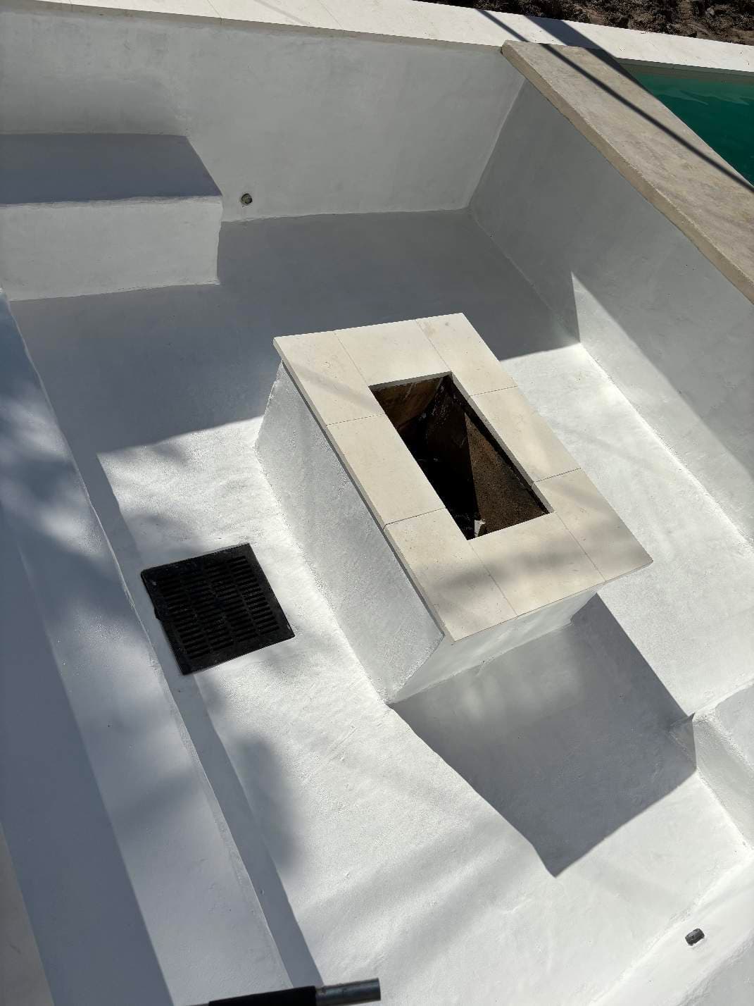 Project Modern Poolside Makeover with Cozy Fire Pit image