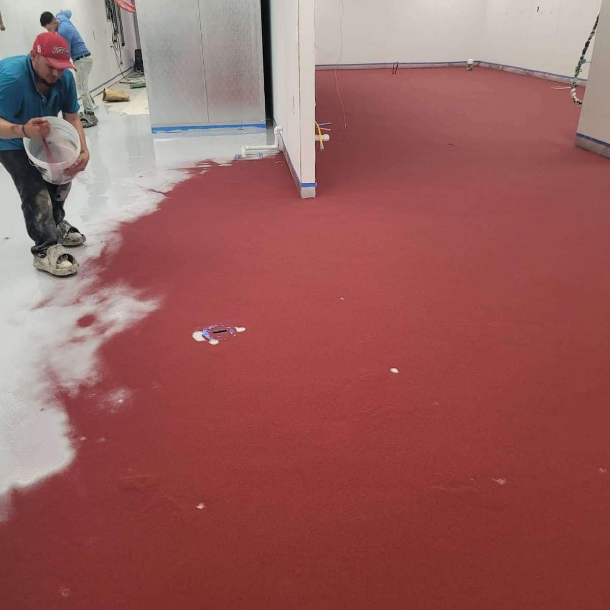 Epoxy Quartz Floor Transformation in College Station image