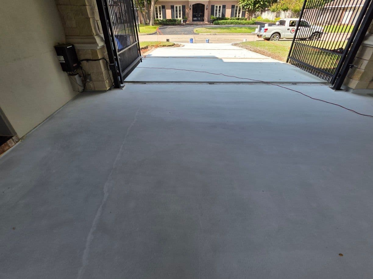 Project Concrete Driveway Revamp in Memorial Houston image