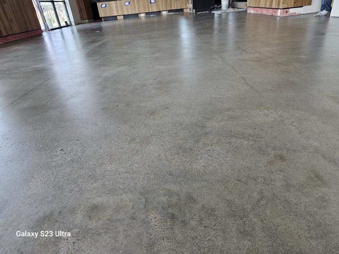 Polished Concrete Transformation at Starbucks El Campo image