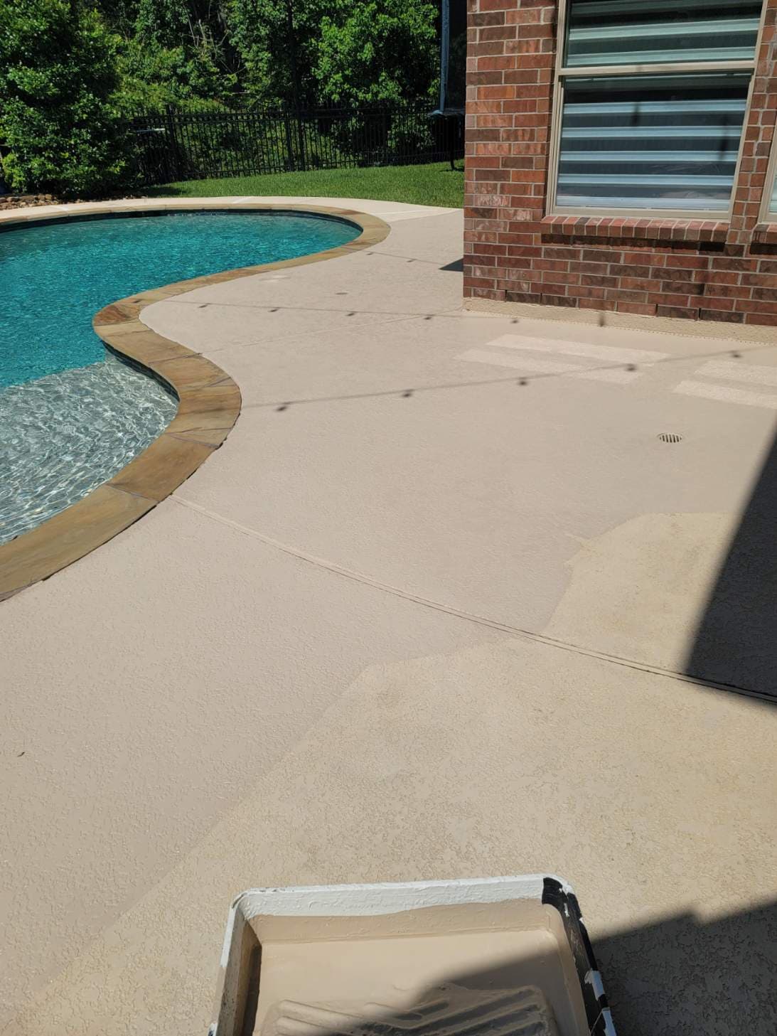 Cool Deck Transformation in Kingwood TX