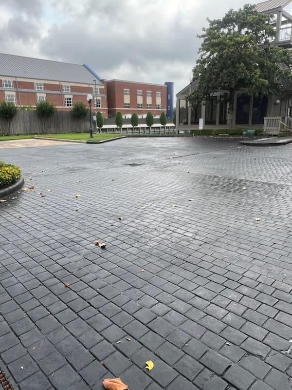 Gallery photos for Houston Condo Parking Space Black Stain Makeover: Image #1