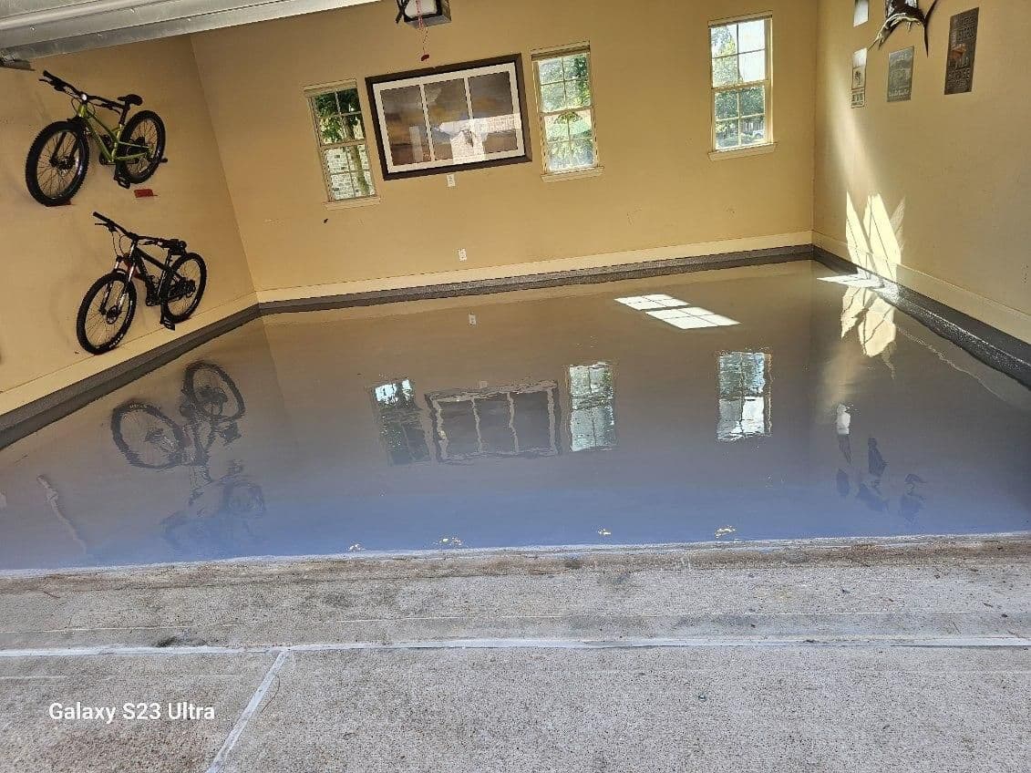 Epoxy Garage Transformation in Cypress TX