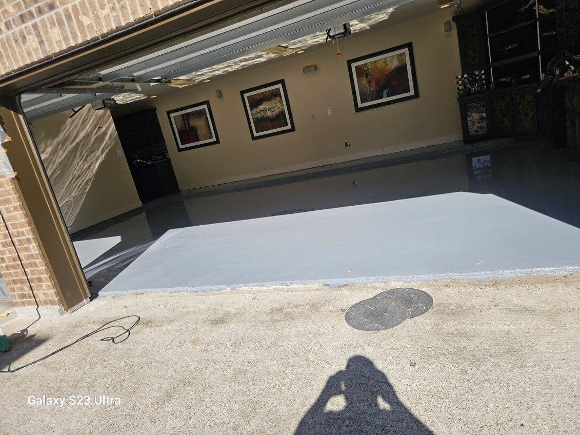 Epoxy Garage Transformation in Cypress TX