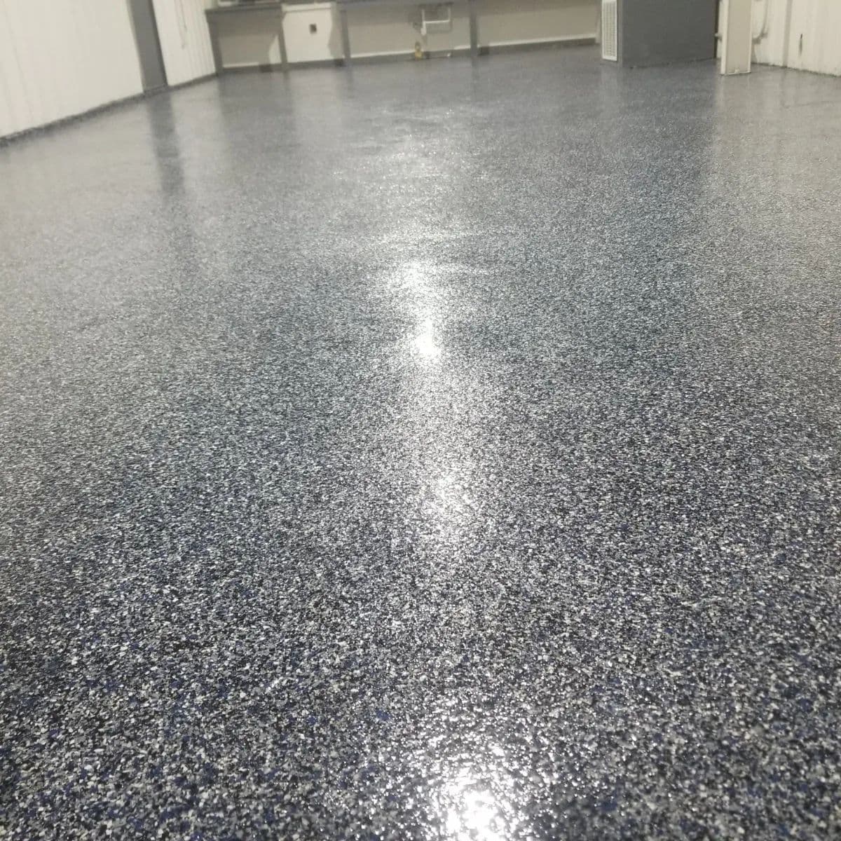Project Epoxy Flake Flooring Transformation in Magnolia TX image