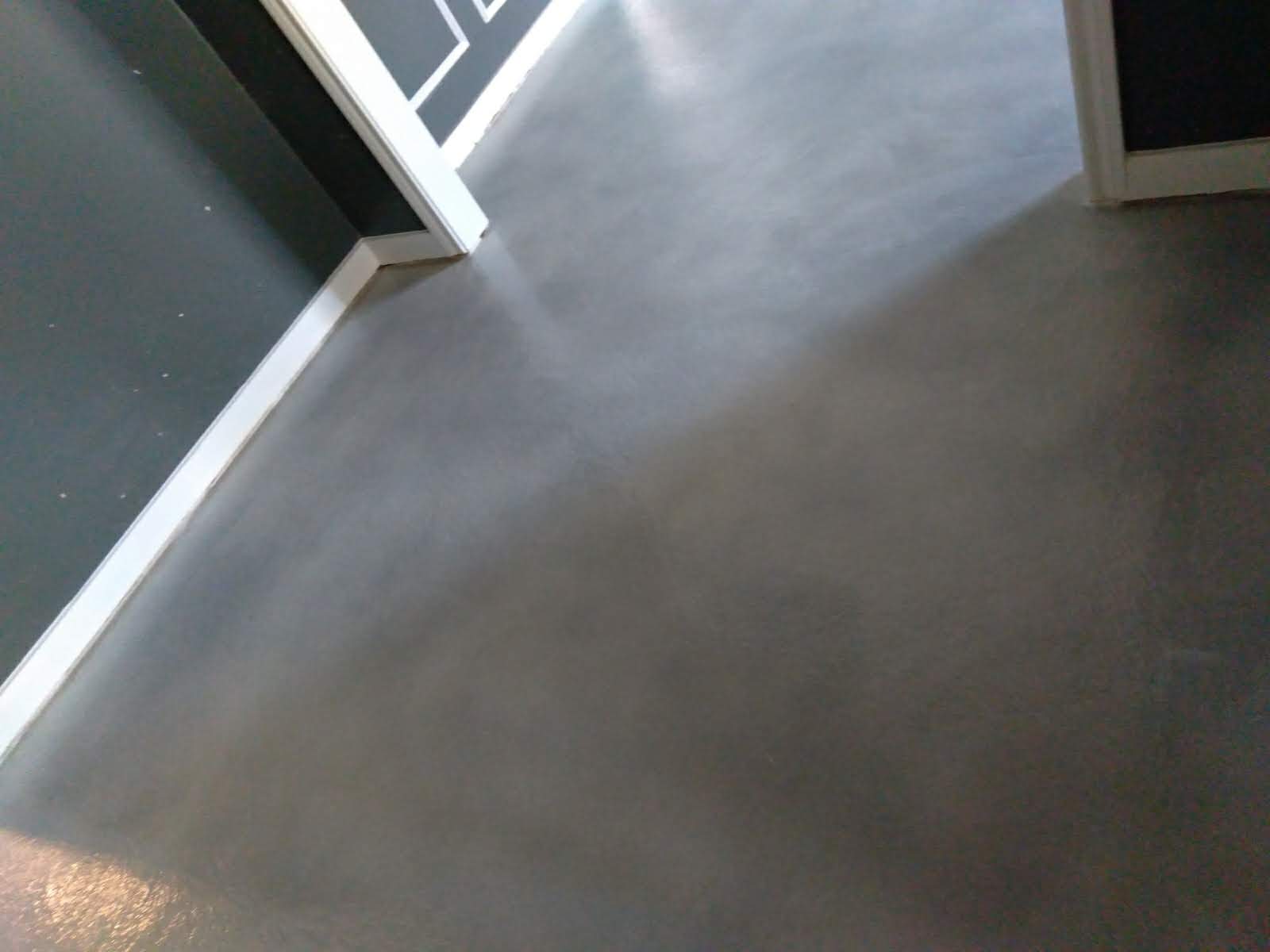 Gallery photos for Light Grey Polished Concrete Transformation in The Woodlands: Image #1