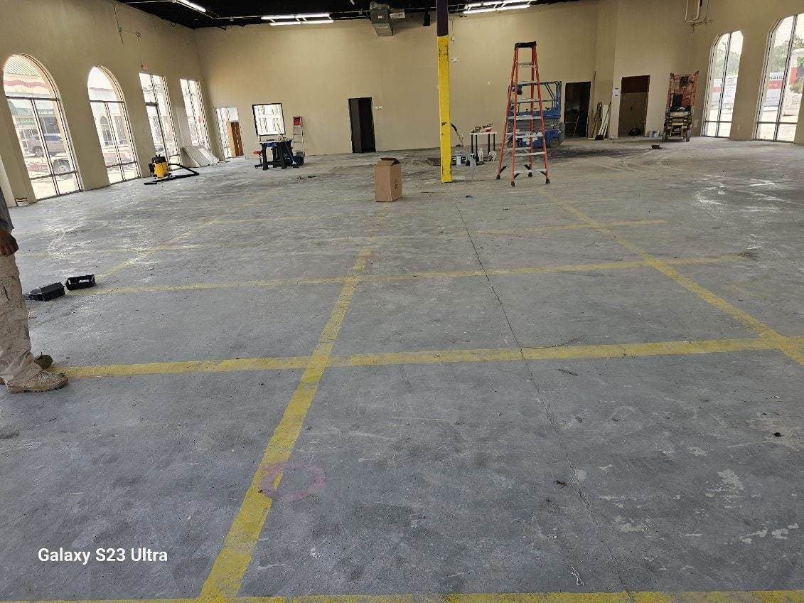 Gallery photos for Sleek Concrete Transformation at Kingwood U-Haul: Image #2