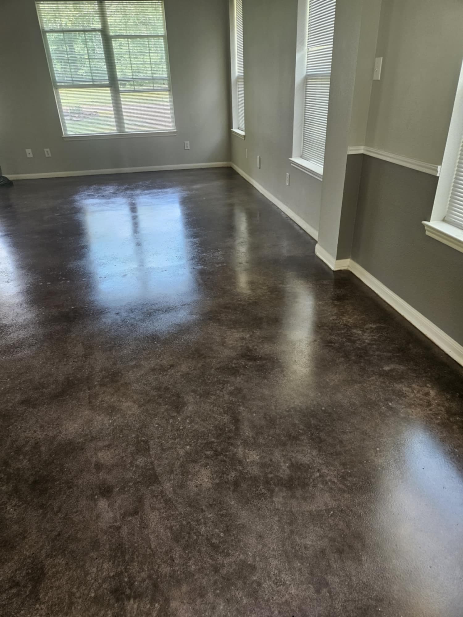 Gallery photos for Polished Concrete Flooring in Montgomery TX Home: Image #2