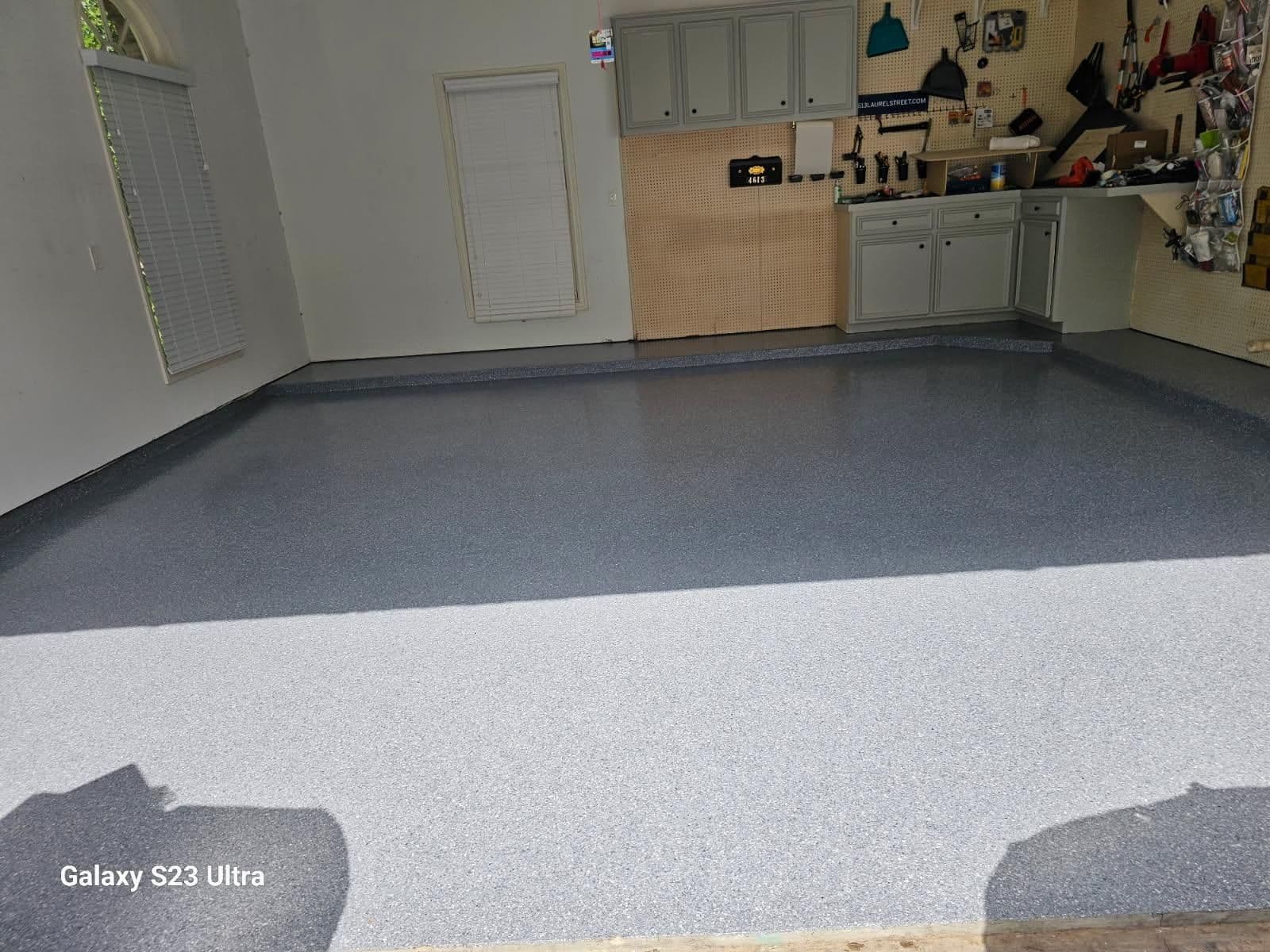 Gallery photos for Transform Your Space with Epoxy Flake Flooring: Image #1