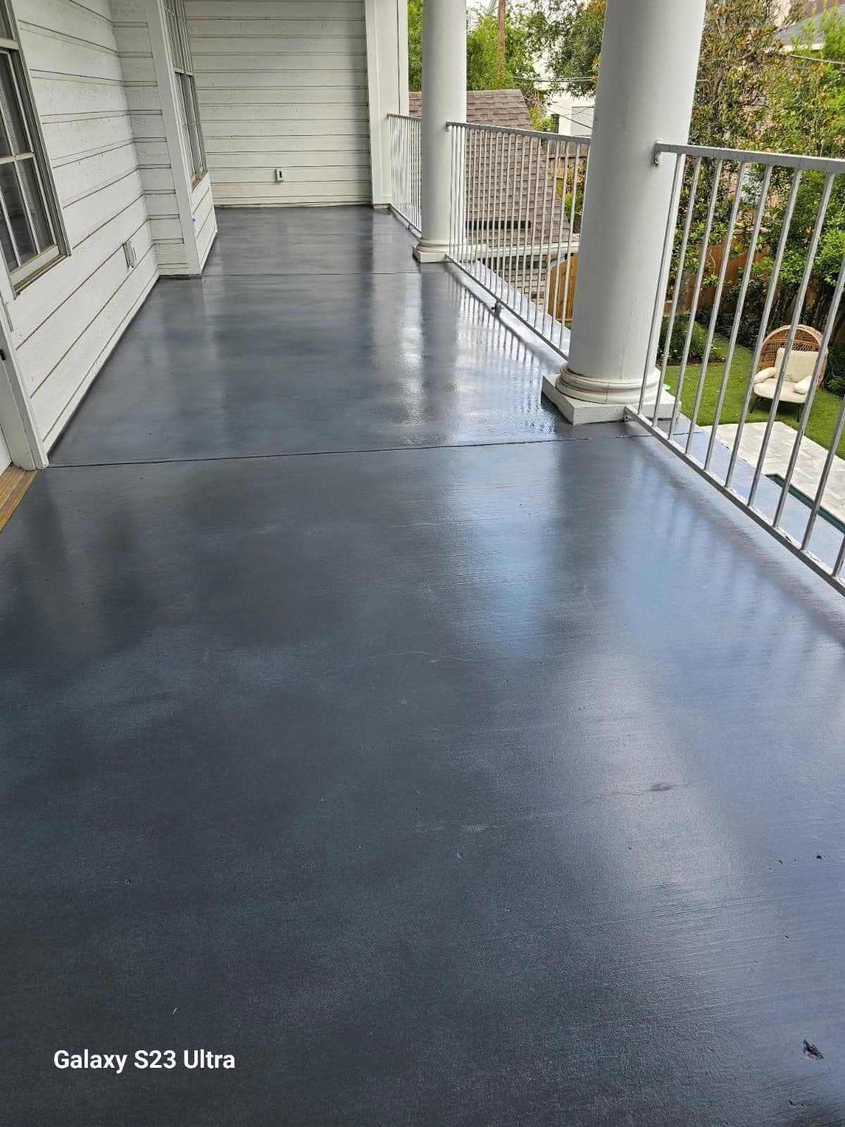 Gallery photos for Transform Your Space with Epoxy Flake Flooring: Image #2