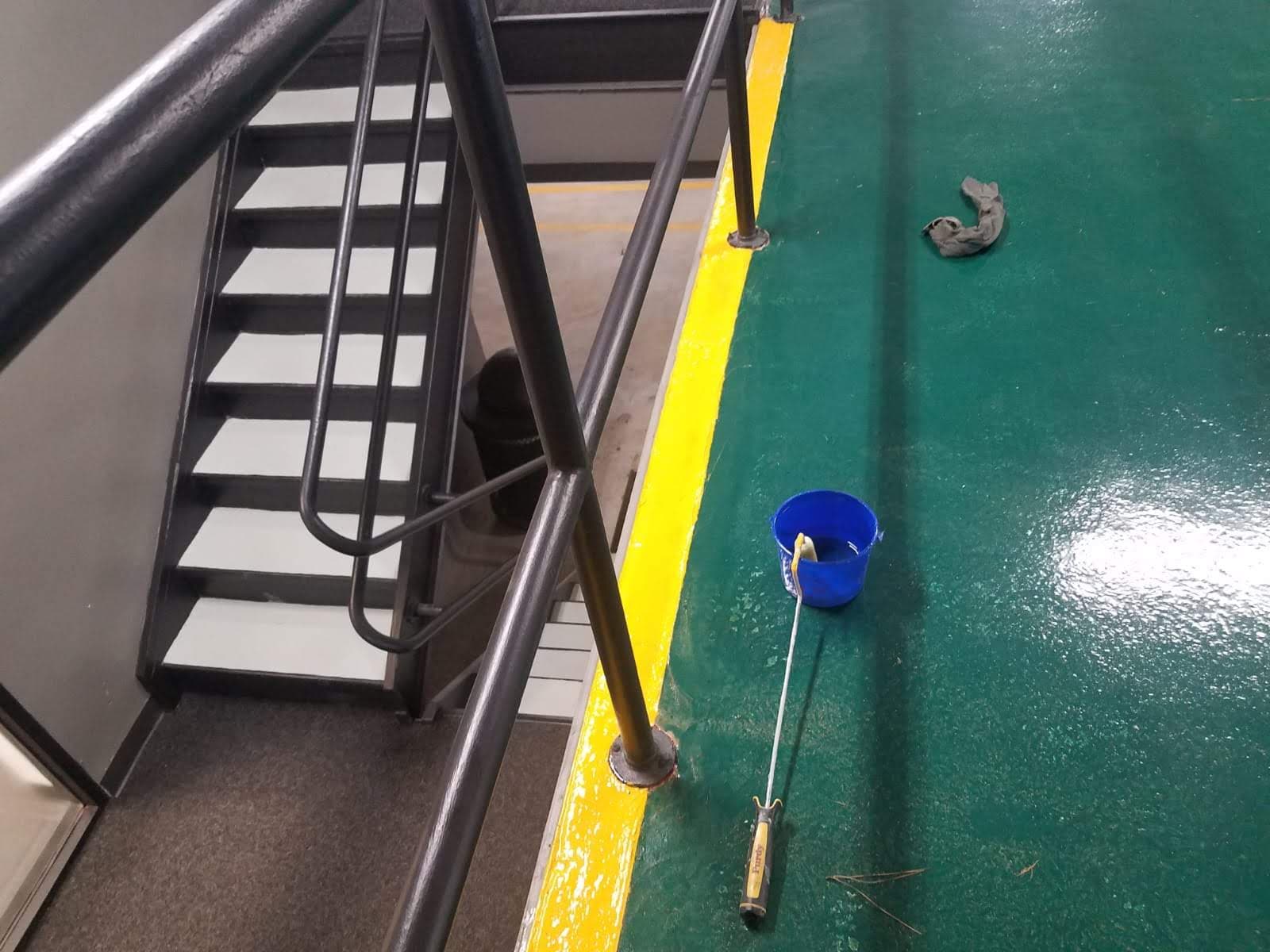 Epoxy Flooring Makeover at Galleria Parking Garage image