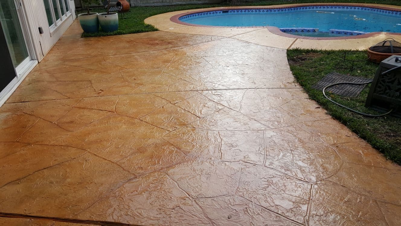 Stunning Pool Deck Makeover in Montgomery TX image